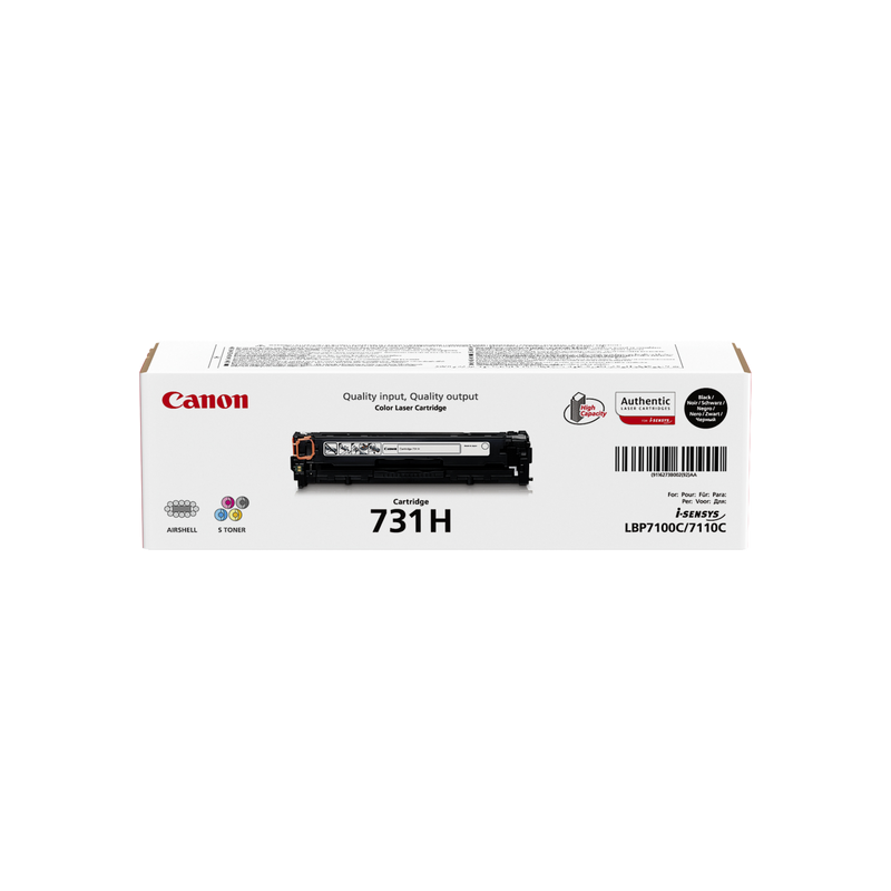 Canon 731H Cartouche de toner noir Canon