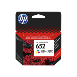 HP 652 cartouche d''encre 3 couleurs