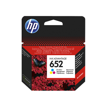 HP 652 cartouche d''encre 3 couleurs