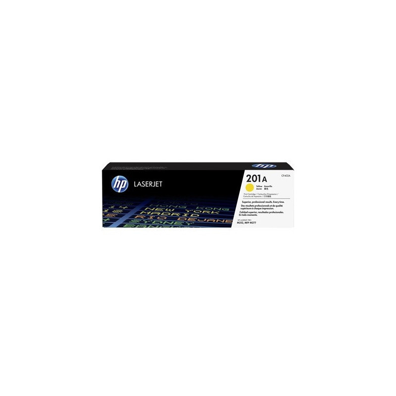 HP 201A toner LaserJet Jaune