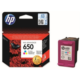 HP 650 Tri-color CZ102AE – Cartouche d’encre originale
