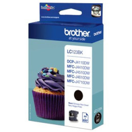 LC123BK cartouche jet d'encre noire Brother | Smarteo Madagascar