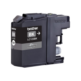 LC123BK cartouche jet d'encre noire Brother | Smarteo Madagascar