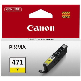 CLI-471Y Cartouche d'encre Jaune Canon