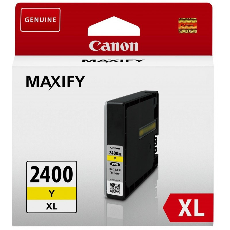 PGI-2400XL Y Cartouche d'encre Jaune Canon PGI-2400XL Y Cartouche d'encre Jaune Canon