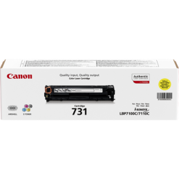 Canon 731Y Cartouche de toner jaune