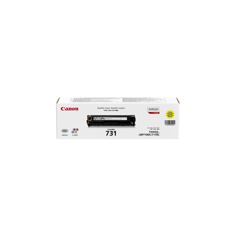 Canon 731Y Cartouche de toner jaune