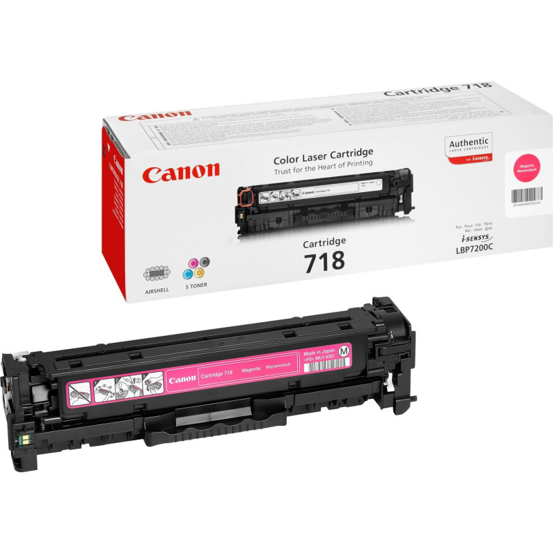 Canon 718M Cartouche de toner magenta