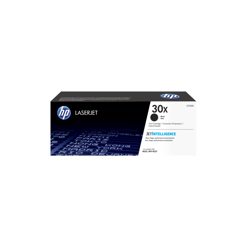 Toner HP 30X LaserJet Noir authentique Grande Capacité