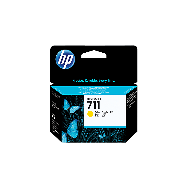 HP 711 Yellow | Cartouche d'encre | Smarteo Madagascar