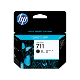 HP 711XL Cartouche d''encre DesignJet Black authentique