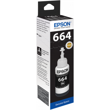 Epson T6641 Bouteille d'encre noire pour recharge (70 ml)