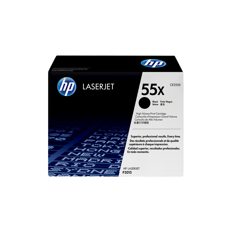 HP 55X cartouche de toner LaserJet Noir grande capacité