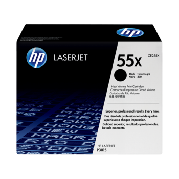HP 55X cartouche de toner LaserJet Noir grande capacité