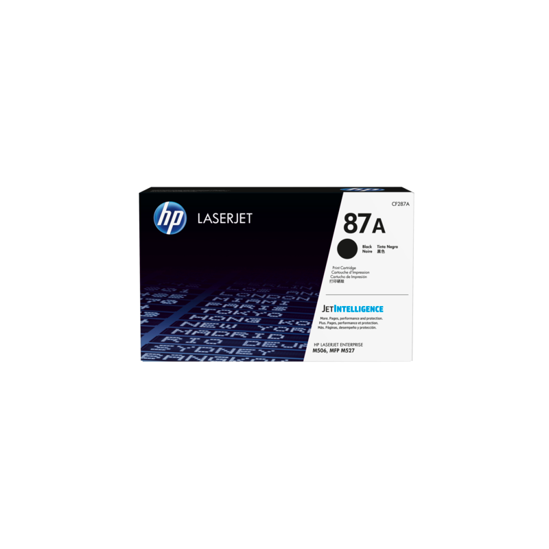 HP 87A cartouche de toner LaserJet noir grande capacité