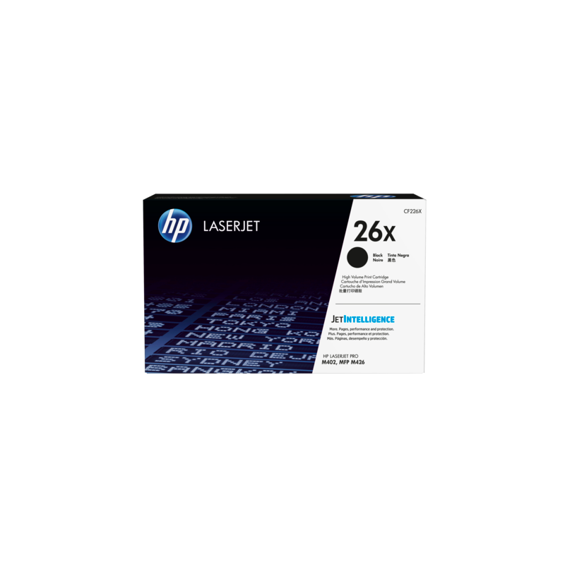 HP 26X cartouche de toner LaserJet noir grande capacité