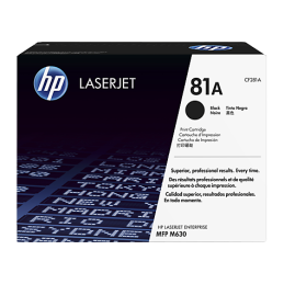 HP 81A cartouche de toner LaserJet Noir