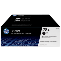 HP 78A pack de 2 toners LaserJet noir