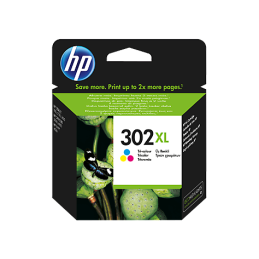 HP 302XL cartouche d''encre trois couleurs grande capacité