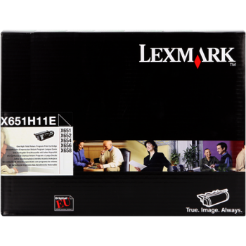 Lexmark X651-X652-x654-X656-X658 Cartouche de toner Noir haute capacité (25k)