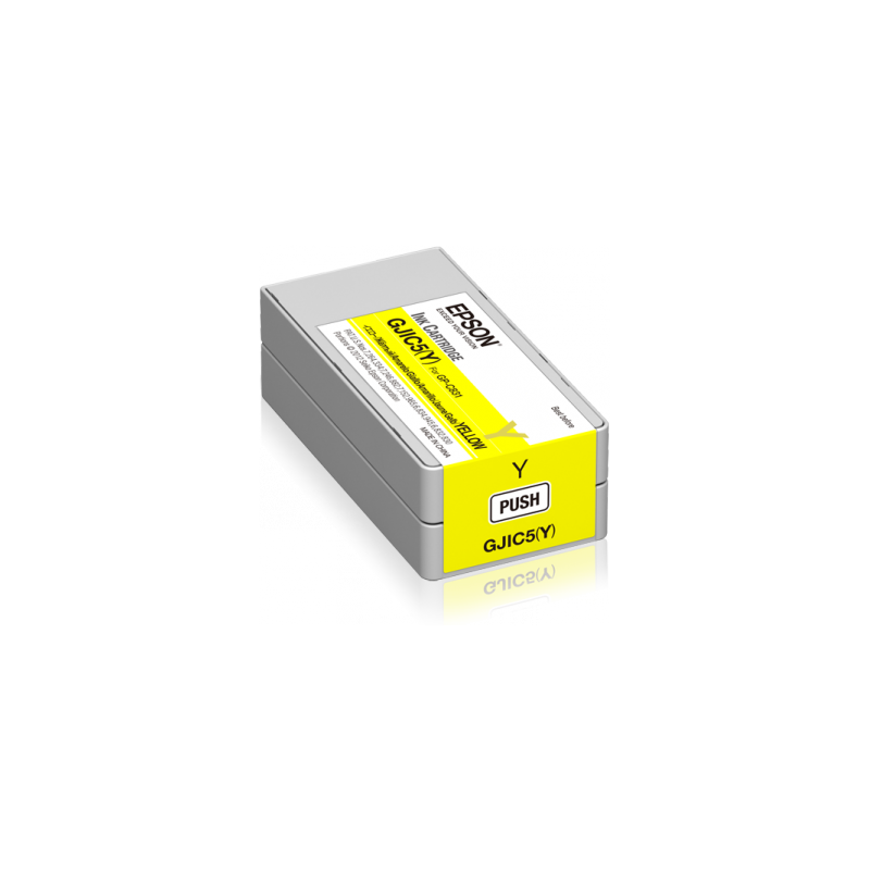Epson GJIC5(Y) Cartouche d'encre jaune DURABrite pour Colorworks C831 Epson GJIC5(Y) Cartouche d'encre jaune DURABrite pour Colorworks C831
