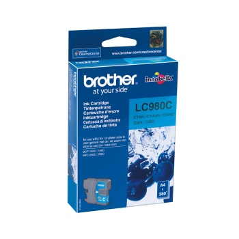 Brother LC-980C Cartouche d'encre cyan