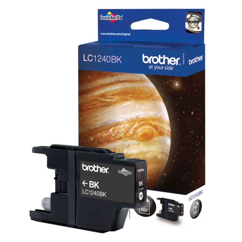 Brother LC-1240BK Cartouche d'encre noire Brother LC-1240BK Cartouche d'encre noire