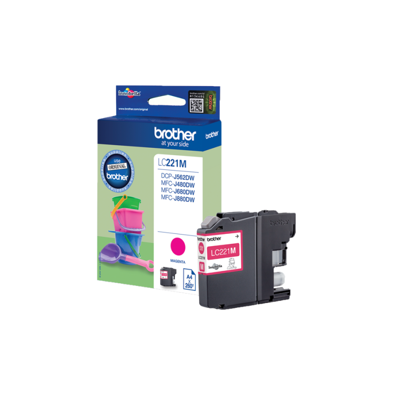 Brother LC-221M Cartouche d'encre magenta