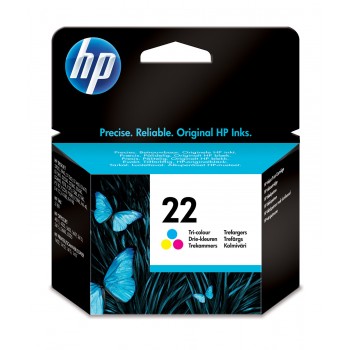 HP 22 Cartouche d''encre trois couleurs