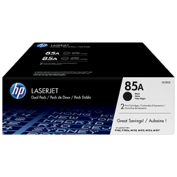 HP 85A Pack de 2 toners LaserJet noir