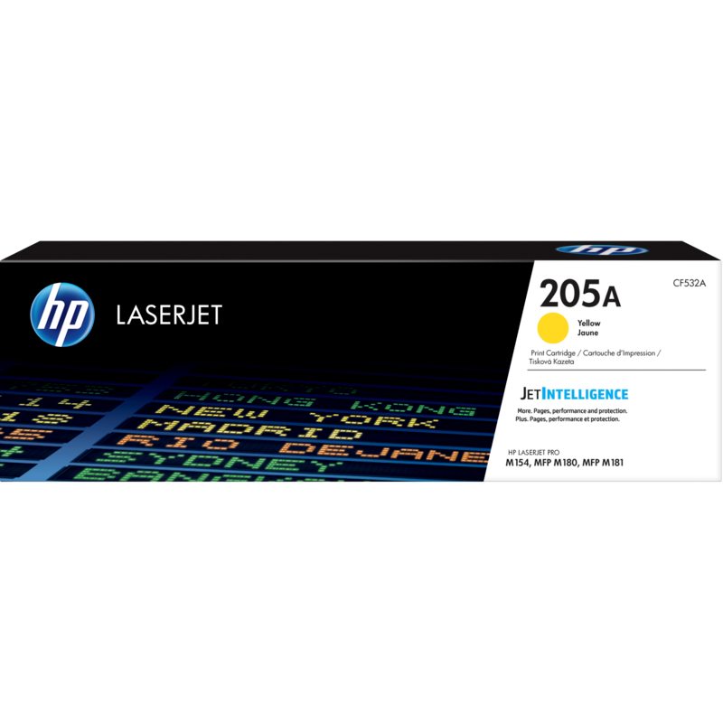 HP 205A Cartouche de toner LaserJet jaune