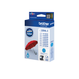 Brother LC-225XLC Cartouche d'encre cyan