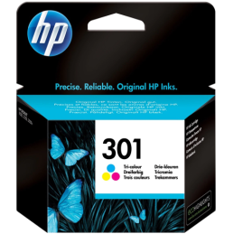 HP 301 cartouche d'encre trois couleurs authentique | Smarteo Madagascar