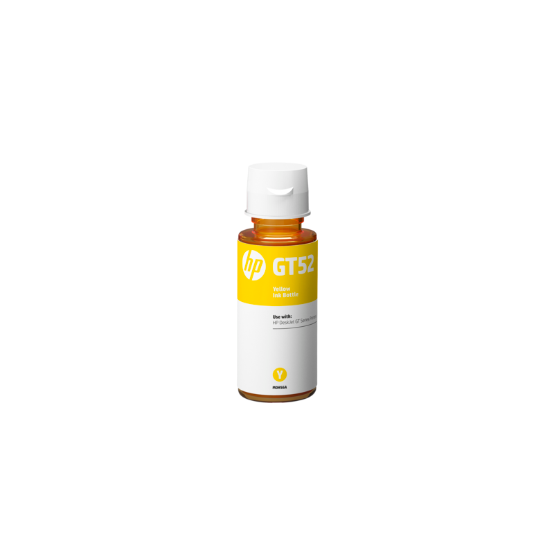 HP GT52 Bouteille dencre jaune authentique