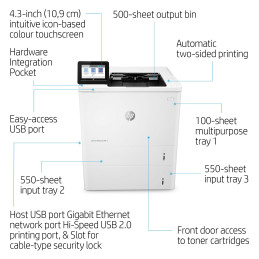 HP M612dn LaserJet Enterprise | Imprimante Laser | Smarteo Madagascar HP M612dn LaserJet Enterprise | Imprimante Laser | Smarteo Madagascar