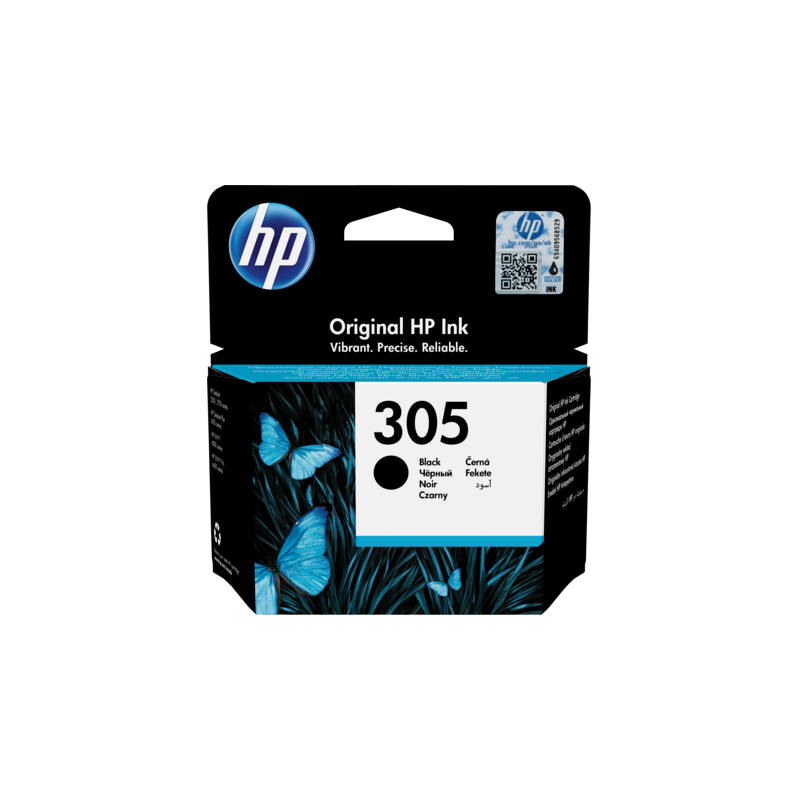 HP 305 Cartouche d’encre Noir | Authentique | Smarteo