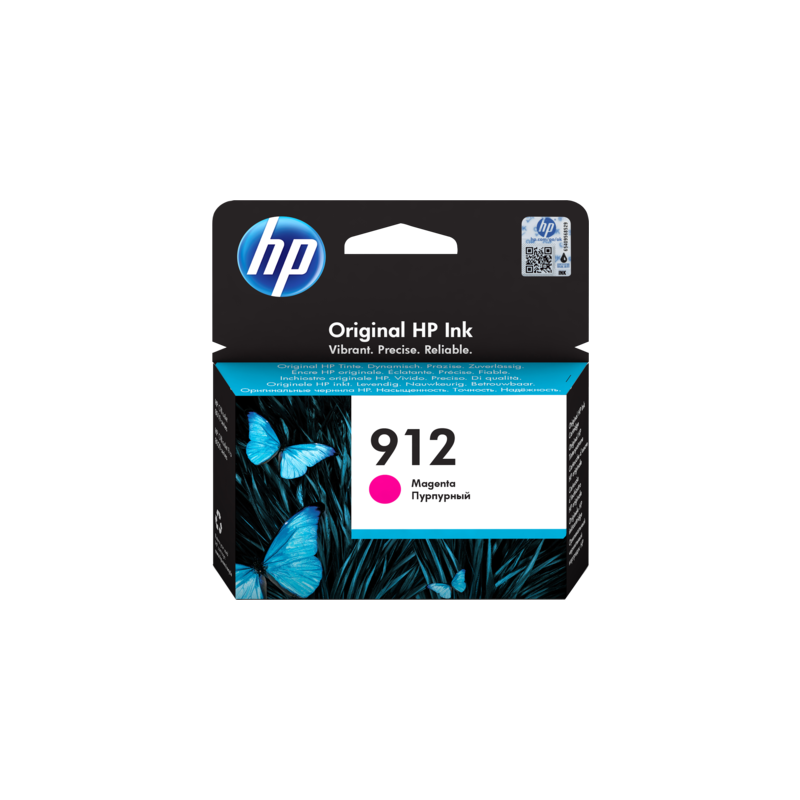 HP 912 Magenta 3YL78AE – Cartouche d'encre originale HP 912 Magenta 3YL78AE – Cartouche d'encre originale