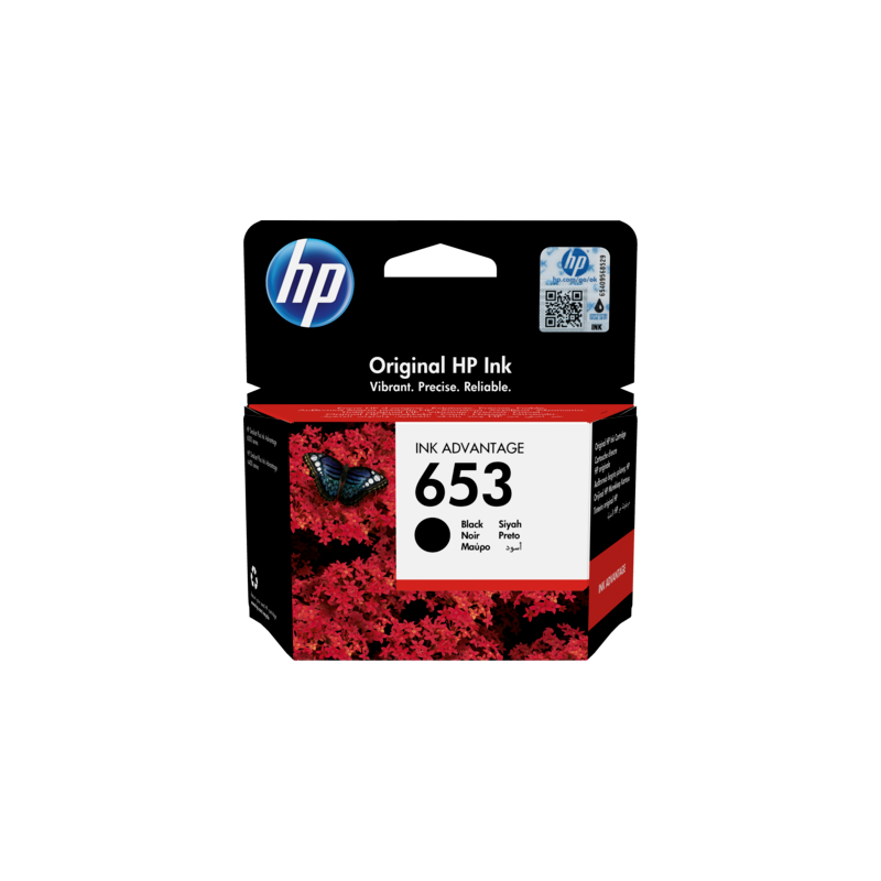 HP 653 Noir | Smarteo Madagascar | Cartouche d’encre