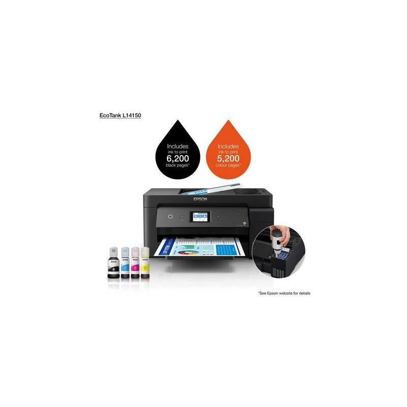 Epson EcoTank L14150 | Rechargeable | Smarteo Madagascar