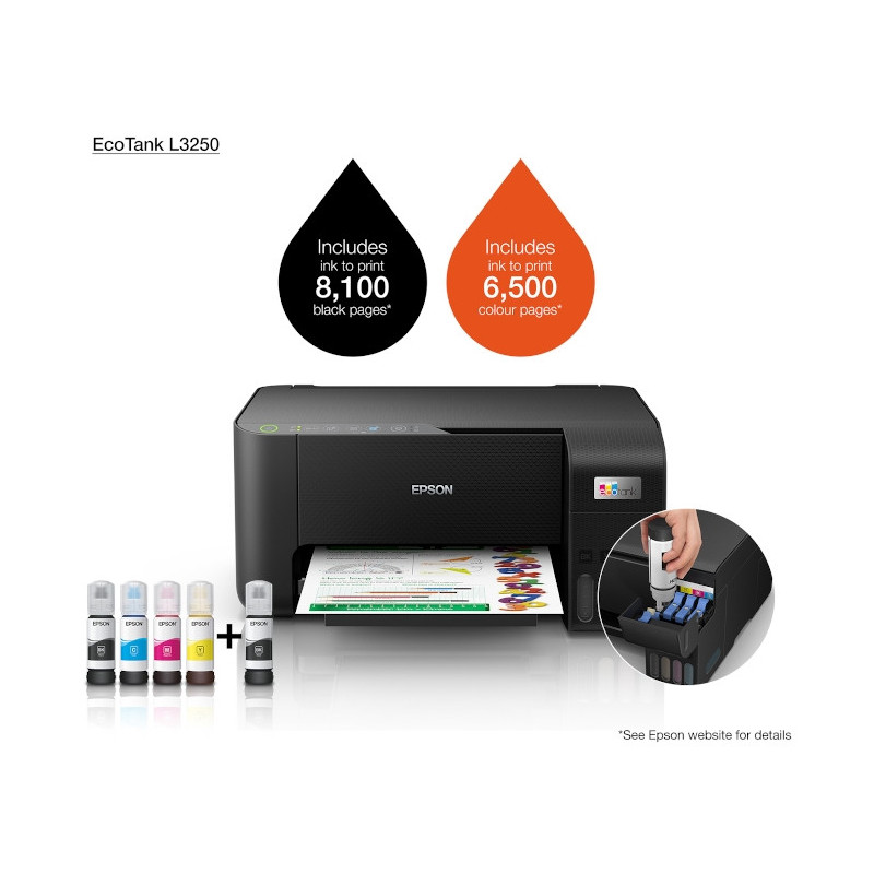 Epson EcoTank L3250 | Imprimante Jet d'encre | Smarteo Madagascar