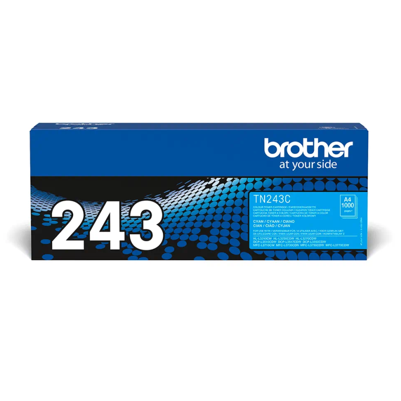 Brother TN-243C – Cartouche de Toner Cyan