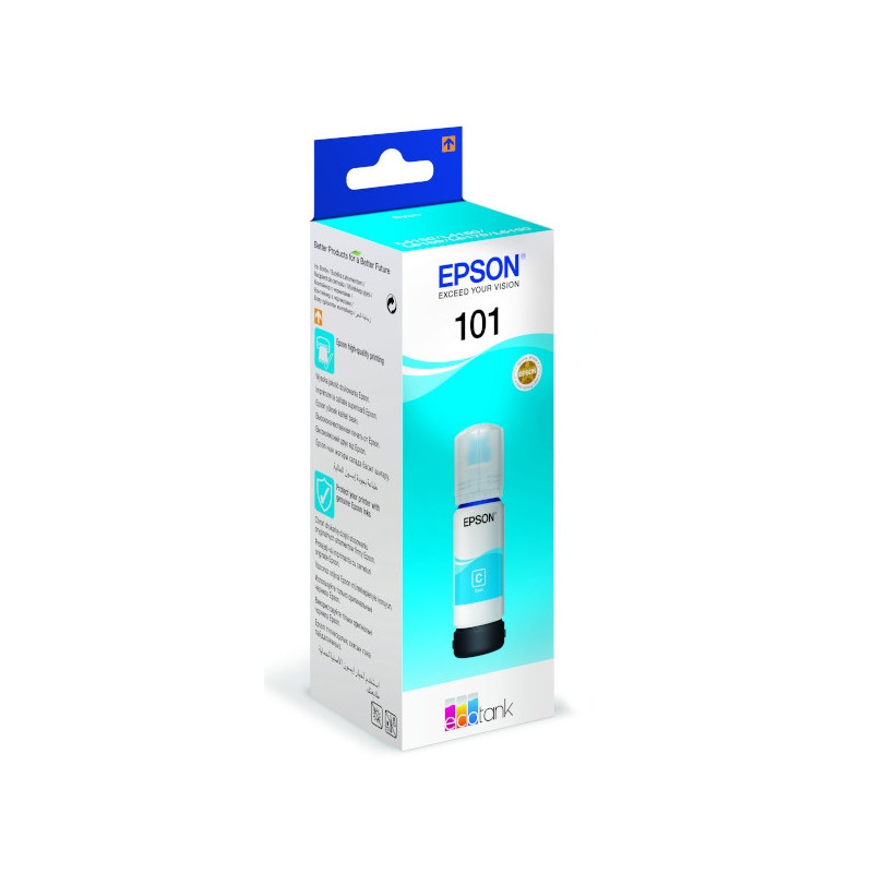 Epson 101 EcoTank Cyan Bouteille d'encre