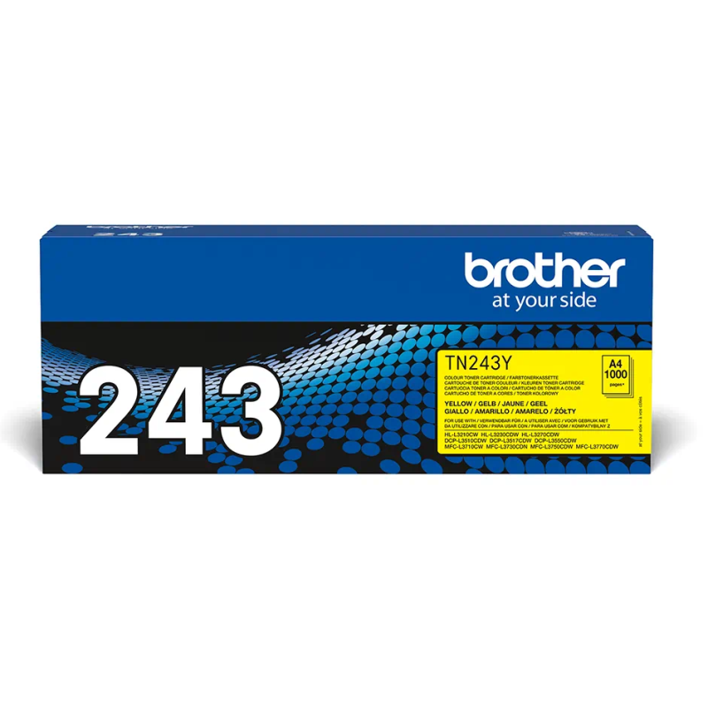 Brother TN-243Y – Cartouche de Toner Yellow