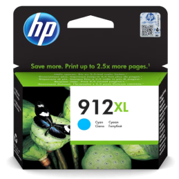 HP 912XL Cyan | Smarteo Madagascar | Cartouche d'encre grande capacité
