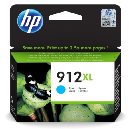 HP 912XL Cyan cartouche d'encre grande capacité