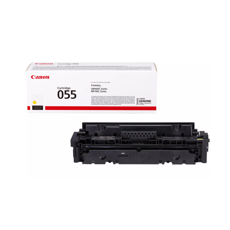 Canon 055 Cartouche de toner Jaune