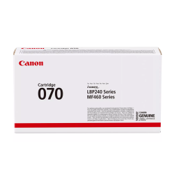 Canon i-SENSYS 070 | Cartouche de toner Noir | Smarteo Madagascar