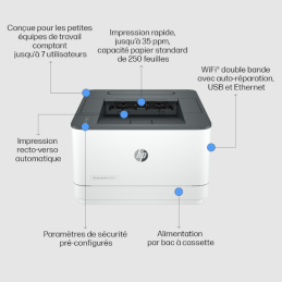HP LaserJet Pro 3003dw | Imprimante Laser | Smarteo Madagascar