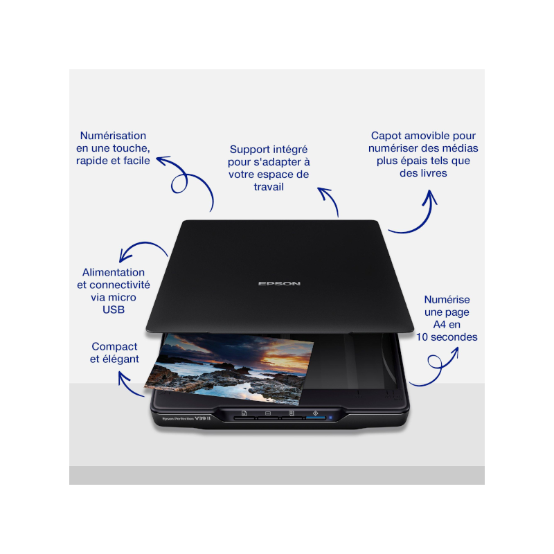 Epson Perfection V39II Scanner de photos et documents Epson Perfection V39II Scanner de photos et documents
