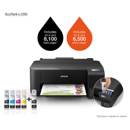 Epson EcoTank L1250 rechargeable | Smarteo Madagascar